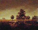 Theodore Rousseau Forest at Fontainebleau painting